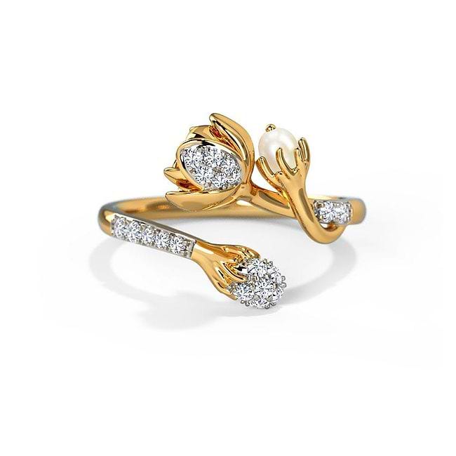 Buy Shop Mutyaa Pearl Ring Online CaratLane US