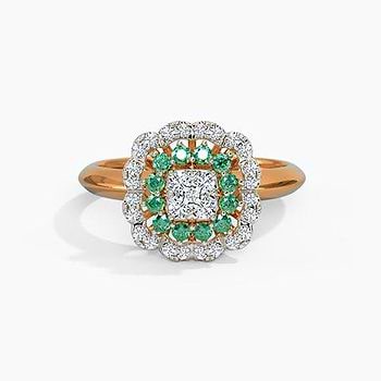 Glowing Spallop Gemstone Ring