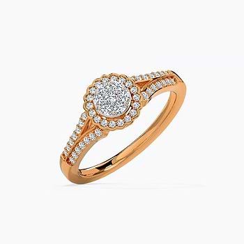Radiant Linear Diamond Ring