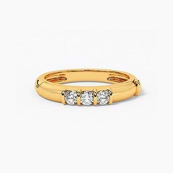 Amelia Diamond Band for Her