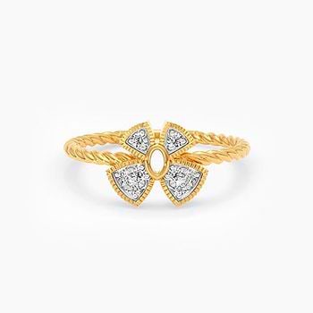 Fourfold Grace Diamond Ring