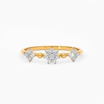 Birch Blossom Diamond Ring
