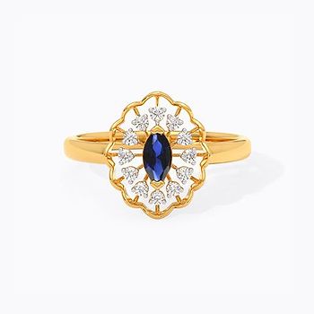 Sage Aura Gemstone Ring