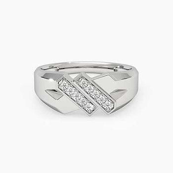 Plati Luxe Diamond Ring for Men