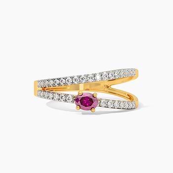 Green Pixie Gemstone Band