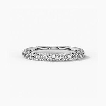 Classic Tool Touch Eternity Band