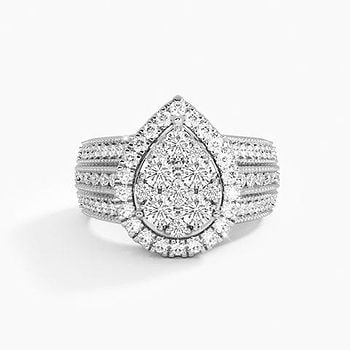 Pome Vintage Halo Composite ring