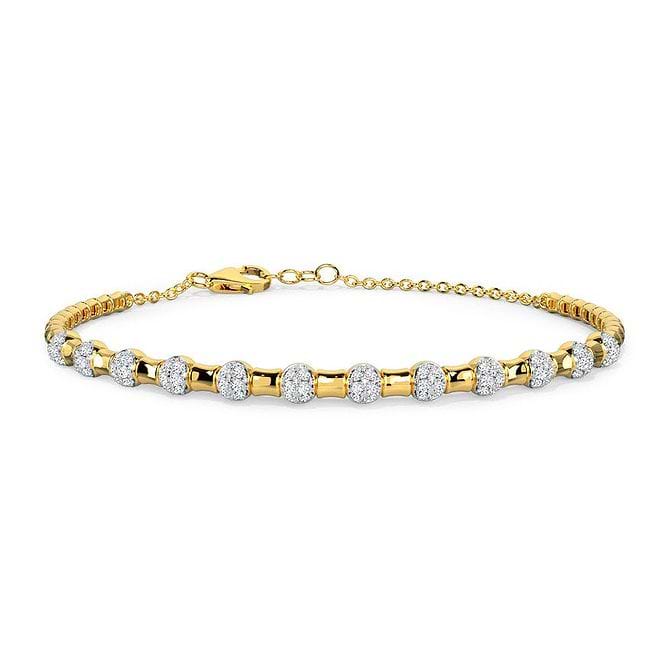 Diamond bracelet clearance caratlane