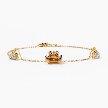 Dawn Blaze Gemstone Chain Bracelet