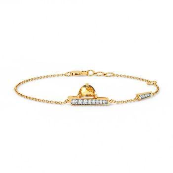 Solstice Light Gemstone Chain Bracelet