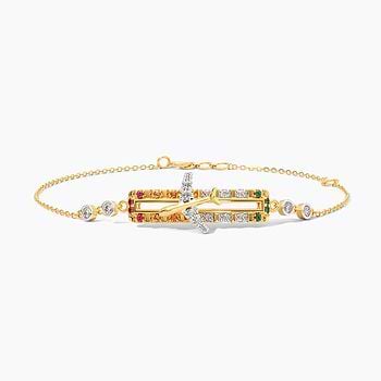 Sky Squadron Gemstone Chain Bracelet