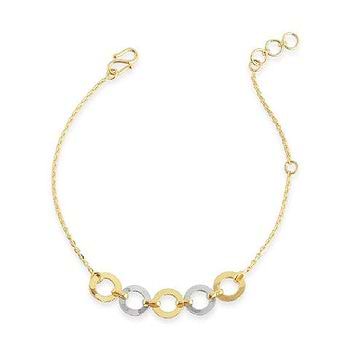 Megha Gold Chain Bracelet