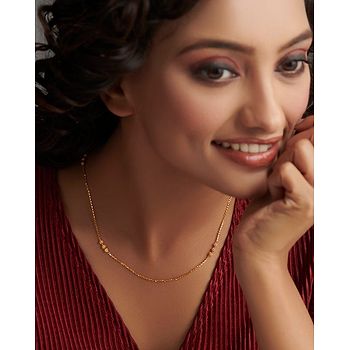 Takshvi FC-DKIA 22KT Gold Chain 