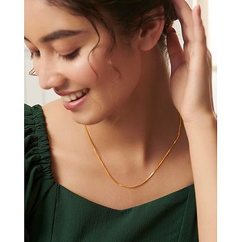 Overwhelming 22Kt MC-GFR Gold Chain