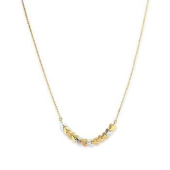 Flowing Allure Gold Necklace