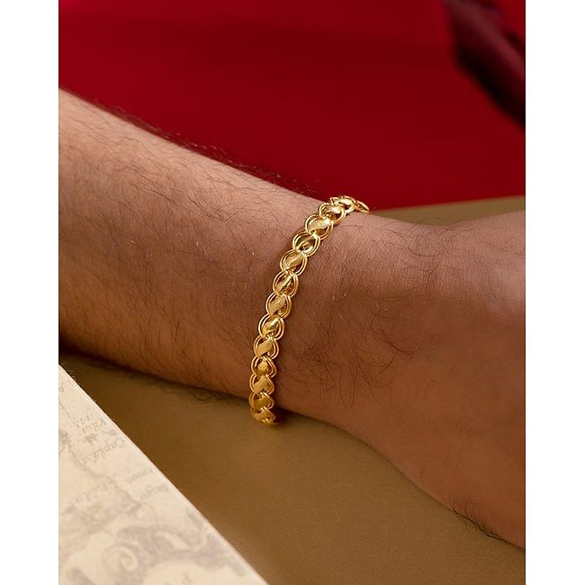 New mens bracelet designs in gold new arrivals