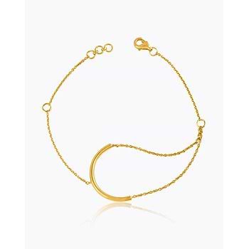 Half Moon 22KT Gold Bracelets