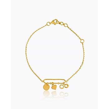 Charm 22KT Gold Bracelets