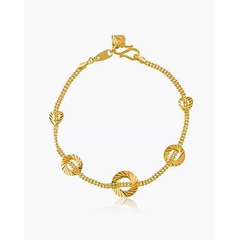 Amyra 22Kt Gold Bracelets