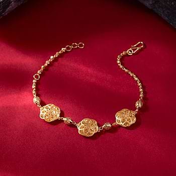 Tvisha Gold Chain Bracelet