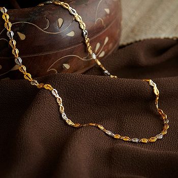 Sunidhi SC-STMP 22KT Gold Chain 