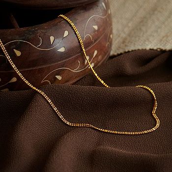 Adaa MC-BBRL 22KT Gold Chain 