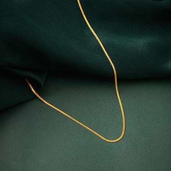 Intermingled 22Kt MC-HNA Unisex Gold Chain