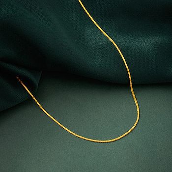 Resplendent 22Kt MC-MGB Gold Chain