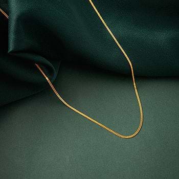  Striking 22Kt MC-GFR Gold Chain