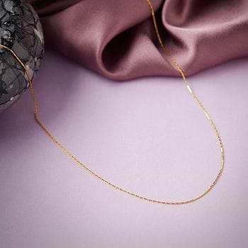 Flawless 22Kt 35 ANC CNDY Unisex Yellow Gold Chain
