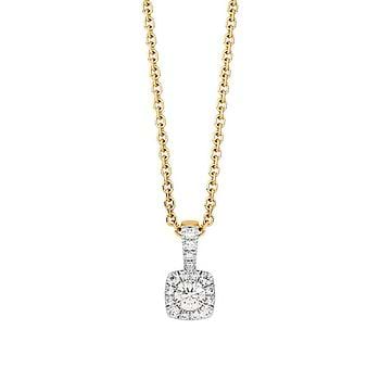 Luminara Sweep Diamond Pendant
