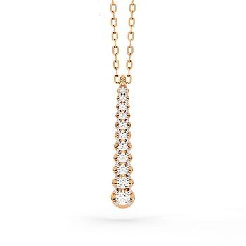 Chroma Arc Diamond Necklace