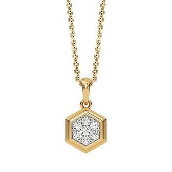 Sparkle Hexie Diamond Pendant