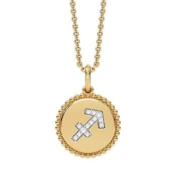 Cosmic Archer Diamond Pendant