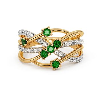 Mystic Waters Gemstone Ring