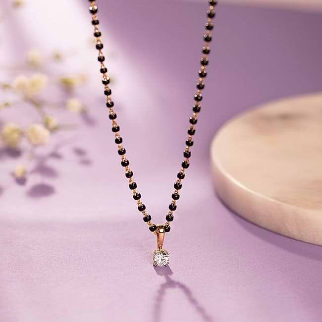 Mangalsutra single stone store