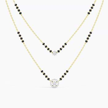 Tanaya Solitaire Mangalsutra