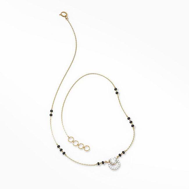 Kresha solitaire Mangalsutra Light weight Mangalsutra CaratLane