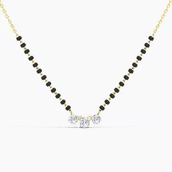 Aisha Solitaire Mangalsutra