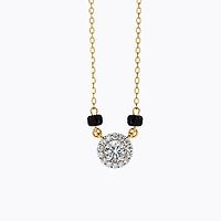 Solitaire mangalsutra deals tanishq