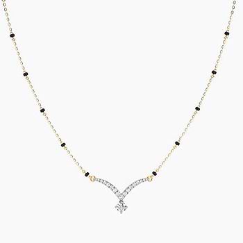 Meher Solitaire Mangalsutra