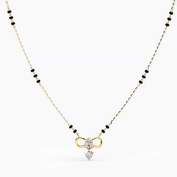 Infinite Grace Solitaire Mangalsutra