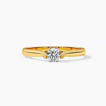 Simple Solitaire Ring