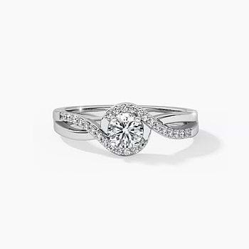 Infinity Solitaire Ring