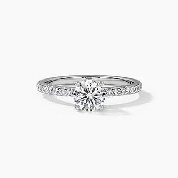 Glee Round Solitaire Ring