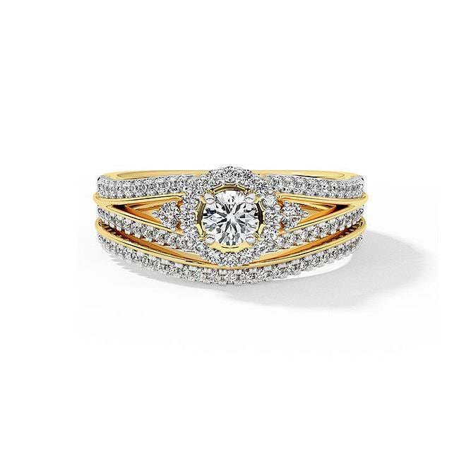 Caratlane solitaire diamond ring Clearance