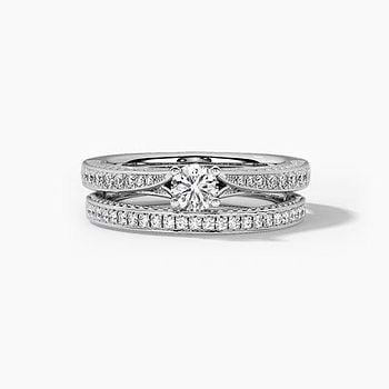 Vibrance Solitaire Bridal Ring Set