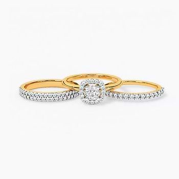 Gleaming Horizon 73 Cuts Solitaire Ring