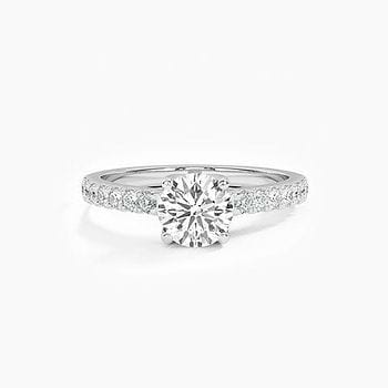 Classic Gallery Solitaire Ring