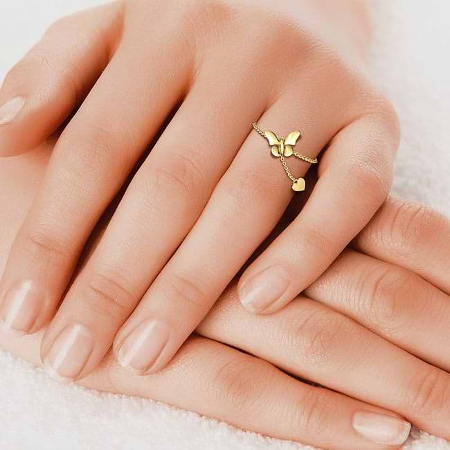 Butterfly flexi ring top